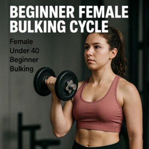 Begynder kvindelig bulking cyklus