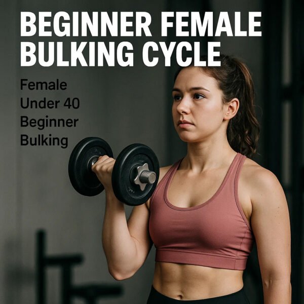 Begynder kvindelig bulking cyklus